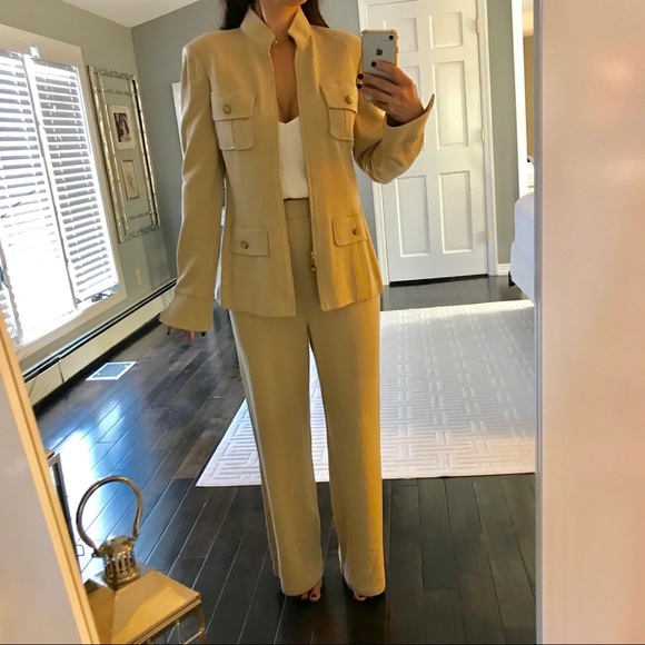 St. John Pants - St. John Collection Knit pants suit jacket set 6